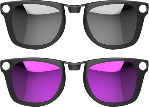 Miniatura 12 de HIBLOKS 4 clips polarizados para Ray-Ban Meta Wayfarer y Gen 2 (RW4008/RW4012 Grande 53-22), clip de decoloración para Meta Wayfarer Gen 2 Protege