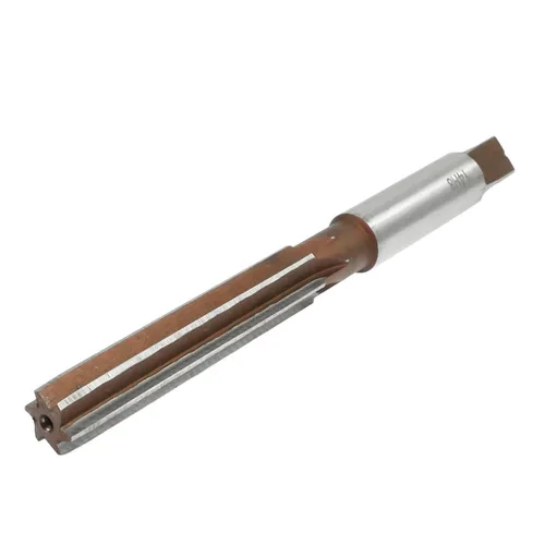 Miniatura 2 de uxcell Diámetro de corte cuadrado de 0.315 in de diámetro de corte HSS Mano Escariador Fresa Tono Marrón Plata
