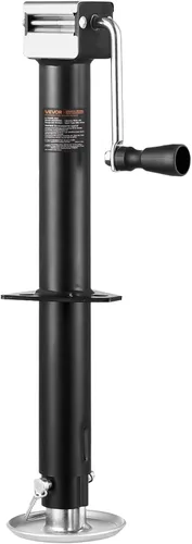 Miniatura 9 de VEVOR Gato de Remolque A-Frame de 2000 Libras, 13-3/4 Pulgadas de Viaje Vertical, Soporte de Gato de Remolque con Asa para Caballos