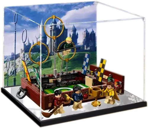 Miniatura 11 de Vitrina de acrílico para Lego Harry Potter Quidditch Trunk 76416 - Escaparate, protege y decora tu modelo con almacenamiento a prueba de polvo