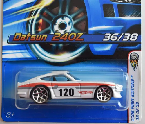 Miniatura 2 de Hot Wheels 2006 Primeras ediciones 36 de 38, White Datsun 240Z #36