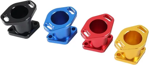 Miniatura 7 de Tubos de admisión de entrada de rendimiento de carreras CNC de aluminio con junta y tornillo para VM22 26mm Predator 196cc 212ccc CT200U Honda GX160