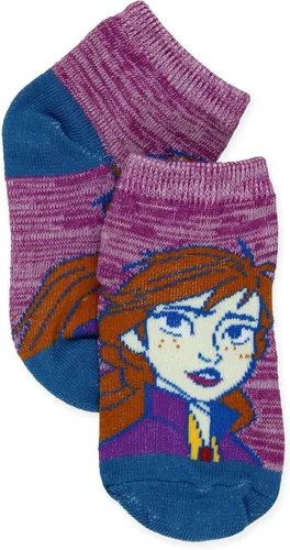 Miniatura 6 de Disney Frozen 2 Anna Elsa - Juego de 6 calcetines para niños pequeños