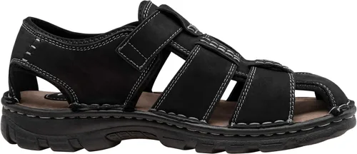 Miniatura 4 de Jousen Men's Sandals Leather Open Toe Beach Sandal Outdoor Summer Sport Sandals
