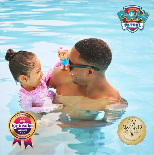 Miniatura 2 de SwimWays Paw Patrol Swim Trainer Life Jacket, US Coast Guard Approved Life Vest Kids Swim Vest, Pool Floats & Life Jackets for Kids, Marshall Skye