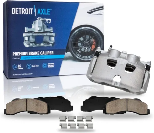 Detroit Axle - Kit de freno delantero para Ford F-150 2010-2011, Ford Expedition Lincoln Navigator 2010-2021, repuesto de pastillas de freno de