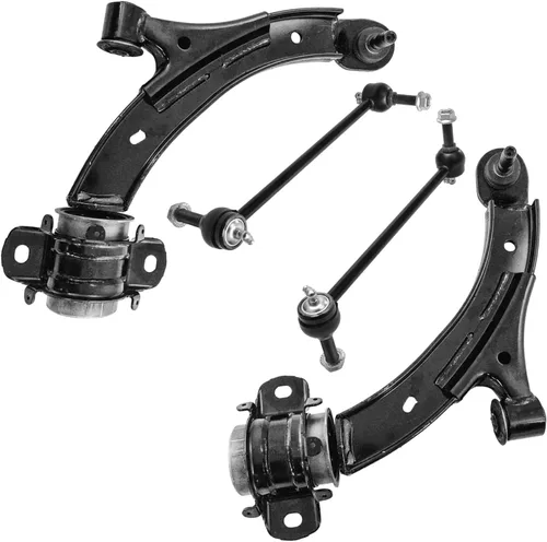 Miniatura 69 de Detroit Axle - Kit de 4 brazos de control delanteros para Ford Mustang 05-10, 2 brazos de control inferiores, 2 puntales 2005 2006 2007 2008 2009