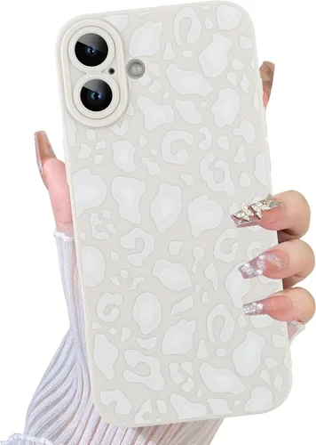 Miniatura 80 de TEAUGHT Compatible con iPhone 11 Funda con patrón lindo estampado de leopardo negro guepardo + protector de pantalla a prueba de golpes, funda