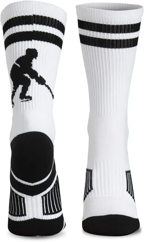ChalkTalkSPORTS - Calcetines deportivos semiacolchonados para hockey, múltiples colores.