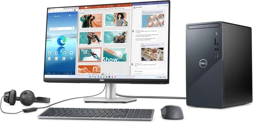 Miniatura 4 de Dell Inspiron 3910 - Torre de computadora de sobremesa, Intel Core i5-12400 de 12ª generación, RAM DDR4 de 16 GB, SSD de 256 GB + disco duro de 1