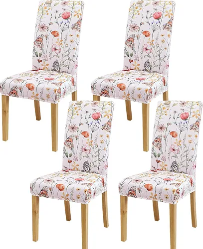 Miniatura 28 de BIETYONE - Fundas para sillas de comedor, juego de 2 fundas para sillas de comedor o cocina, lavables, protectoras, para sillas Parsons