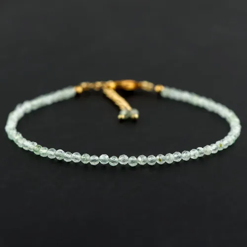 Miniatura 2 de Gemstone Beads Bracelet Gold 1