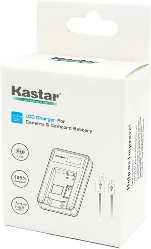 Miniatura 4 de Kastar Cargador LCD Dual Slim para Canon LP-E5 LPE5 y Canon EOS Rebel XS, Rebel T1i, Rebel XSi, 1000D, 500D, 450D, Kiss X3, Kiss X2, Kiss F Cámara