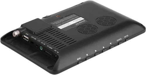 Miniatura 3 de ASHATA Televisión digital portátil, 7 pulgadas/10 pulgadas LCD 1080P ATSC TV digital para automóvil con radio FM, TV digital estéreo compatible