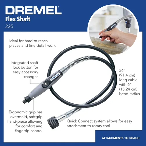 Miniatura 6 de Juego de herramienta giratoria Dremel, de alto rendimiento