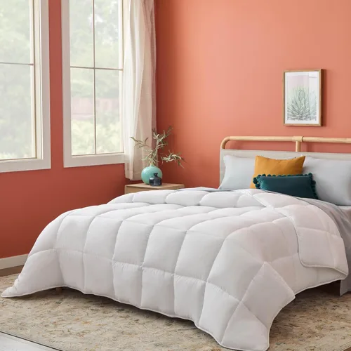 Miniatura 10 de Linenspa - Edredón reversible con relleno alternativo y relleno de edredón, para todo el año, costuras de caja, ropa de cama para niños