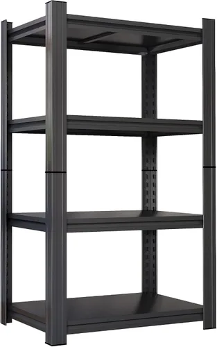 Miniatura 14 de Estantes de almacenamiento, estantería de metal resistente, estantería de garaje, estantes de metal ajustables, estantería de 5 niveles