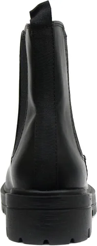 Miniatura 5 de Soda Pilot Botines Chelsea de tacón bajo para mujer con doble elástico