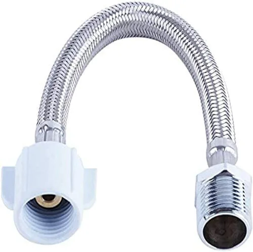 Nuevo 6 pulgadas de acero inoxidable 7/8 macho 7/8 hembra Extensión manguera asiento de inodoro con acceso duro de mano Spray trenzado fácil de