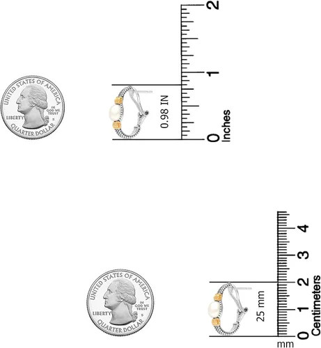Miniatura 5 de LeCalla Aretes de plata de ley 925 con espalda Omega para mujer Aretes de tuerca Omega con clip Aretes de tuerca Omega con clip