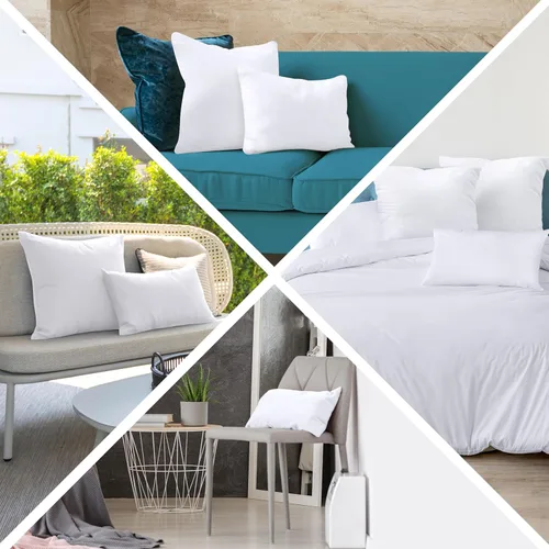 Miniatura 8 de Utopia Bedding Juego de 1 almohada (1 unidad, color blanco) – Almohadas alternativas de plumón de 12 x 20 pulgadas para cama, sofá y sofá, almohada