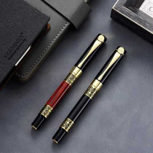 Miniatura 7 de YIVONKA Bolígrafos personalizados, bolígrafos grabados, bolígrafo de rodillo, bolígrafo de repuesto mediano, tinta negra, regalos personalizados