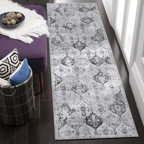 Miniatura 62 de Lahome - Alfombra de marroquí tejida, alfombra para cocina, pasillo, antideslizante, pasillo para entrada, pasillo de lavadero, dormitorio, 274 x