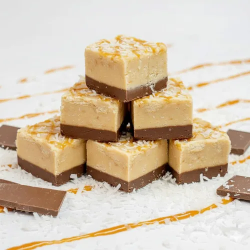 Miniatura 8 de Valley Fudge, chocolate con caramelo, dulce de azúcar artesanal fresco, mantequilla real, mantequilla real, caramelo gourmet, paquete de una libra