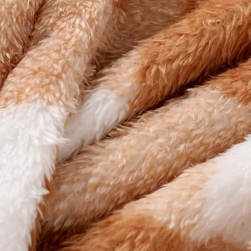 Miniatura 9 de MIEKISA Mameluco peludo a cuadros con capucha para bebés, niños y niñas, otoño e invierno