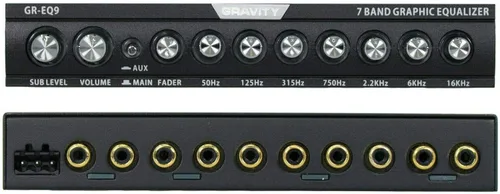 Miniatura 2 de Gravity Ecualizador gráfico de 7 bandas GR-EQ9
