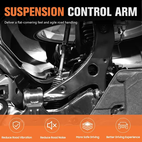 Miniatura 5 de Brazos de control de suspensión delantera inferior para el lado del conductor del pasajero para Mazda 3 2004-2009, apto para Mazda 5 2006-2017