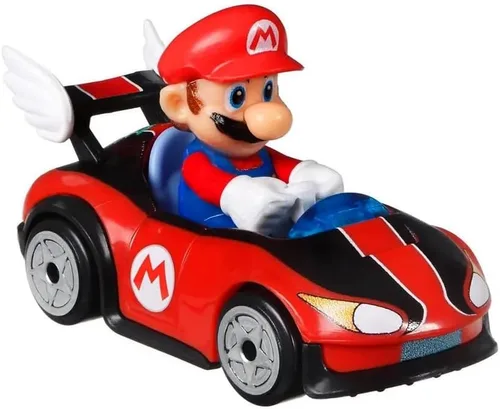 Miniatura 4 de DieCast Hotwheels Mario Kart Mario Wild Wing - Toty Ganador 2021
