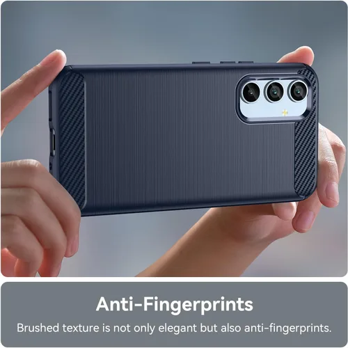 Miniatura 6 de Osophter Funda para Samsung Galaxy A54 5G, Samsung A54 5G Funda de absorción de golpes Flexible TPU Caucho Protector de teléfono celular (negro)