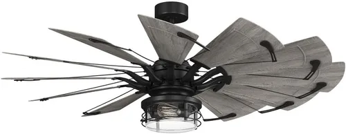 Miniatura 6 de Progress Lighting Springer II Collection - Kit de luces rústicas color negro mate (P260004-31M-WB)