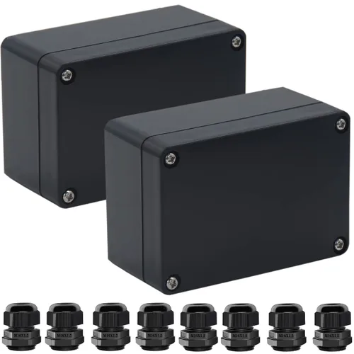 Miniatura 33 de Caja de conexiones Caja de conexiones IP65 impermeable de plástico ABS para proyectos eléctricos Caja de conexiones de alimentación Cajas