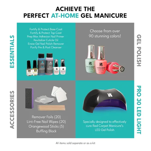 Miniatura 6 de Manicura de alfombra roja fortalece y protege los colores otoñales