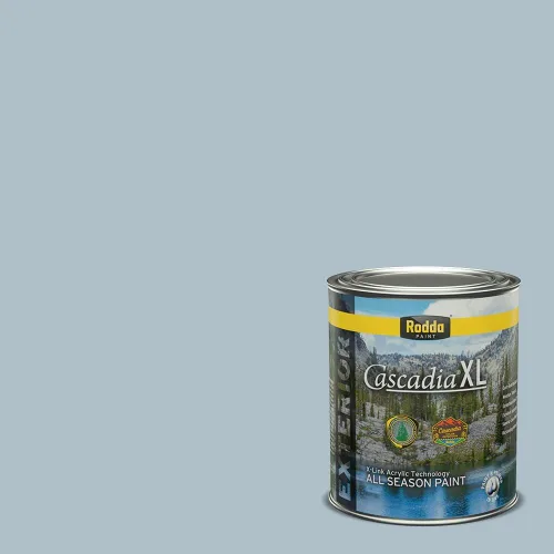 Miniatura 117 de Rodda Paint CASCADIA XL - Pintura satinada e imprimación para exteriores en uno, cuarto de galón, ancla
