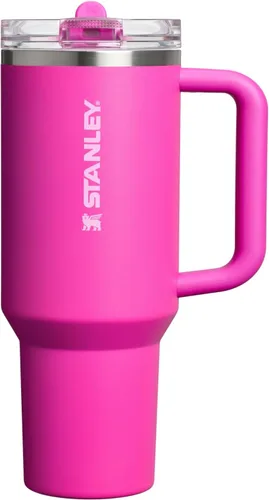 Miniatura 103 de STANLEY Quencher ProTour - Vaso con popote abatible con tapa a prueba de fugas, 14 onzas, popote y asa integrados, compatible con portavasos