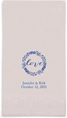 Miniatura 13 de Weddingstar - servilletas de papel impresas personalizables Negro