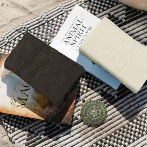 Miniatura 7 de Knana 3 piezas Soporte para cartas de Tarot, Bolso de Terciopelo para Tarot, Accesorios de Tarot - Blanco y Gris Estilo 1