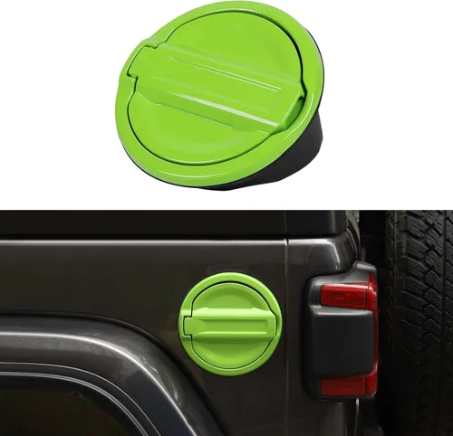 Funda para tapa de tanque de gasolina para llenado de combustible JL para Jeep Wrangler JL 2018-2025 y Unlimited Sport Rubicon Sahara de 2/4