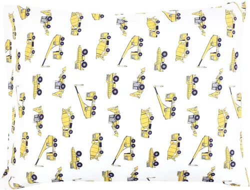 Miniatura 24 de Hudson Baby Funda de almohada unisex de algodón para bebés y niños pequeños, animales del bosque, talla única Forest Animals