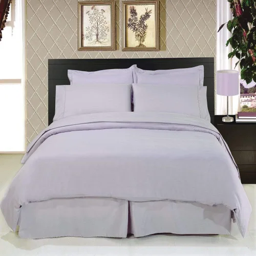 Miniatura 11 de Royal Hotel Bedding Juego de funda de edredón - Ligero y ultrasuave - Sin arrugas doble cepillado, funda de edredón sólida con cierre de botón y 2