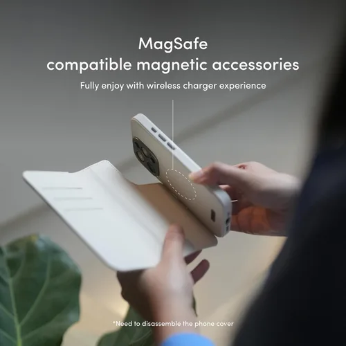 Miniatura 3 de Moshi Overture para iPhone 15 (magsafe) - Blanco