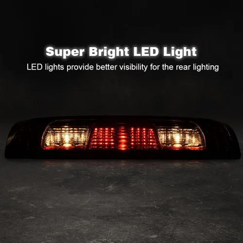 Miniatura 5 de CHEDA Tercera luz de freno trasera de montaje alto compatible con Chevy Silverado/GMC Sierra 1500 2500 3500 2015-2021 23509162 84900397