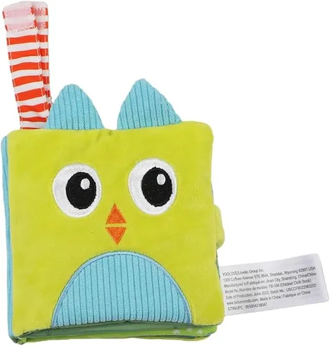 Miniatura 14 de Bebe Mondo Juguete de oso de peluche con espejo, libro suave para bebés de 0-3-6-12 meses, juguete sensorial para el desarrollo infantil, regalos