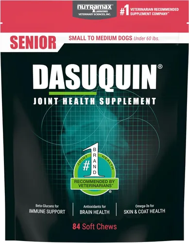 Miniatura 7 de Nutramax Dasuquin Suplemento de salud articular para perros mayores grandes, para apoyo inmunológico, salud de la piel y el pelaje, y salud