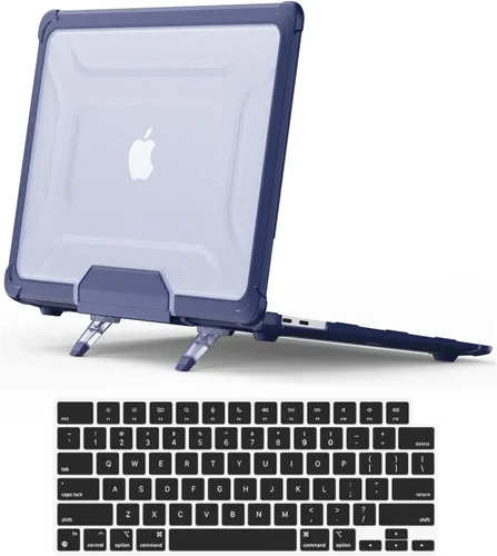 Miniatura 17 de DTangLsm Compatible con MacBook Pro de 13 pulgadas Funda M2 2024 2023 2022-2016 M1 A2338 A2289 A2251 A2159 A1989 A1706 A1708 - Carcasa rígida