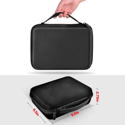 Miniatura 4 de Funda compatible con arrancador de batería portátil para automóvil Halo Bolt 58830/44400/57720 mWh cargador. Soporte de banco de energía para Negro