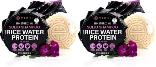 Miniatura 10 de Viori Citrus Yao™ Barra de champú clarificante con agua de arroz y proteína de arroz Champú sólido sin sulfatos para cabello graso, crecimiento